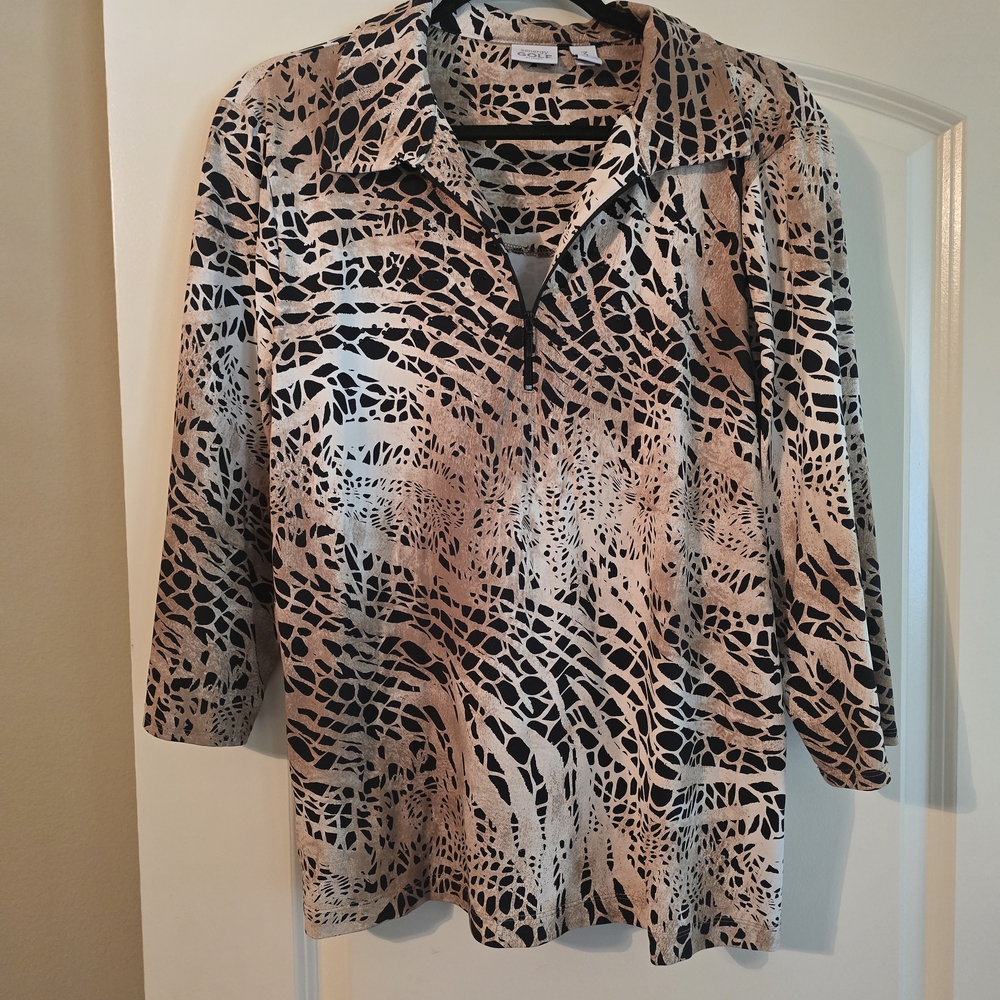 Women's Animal Print Jacket
